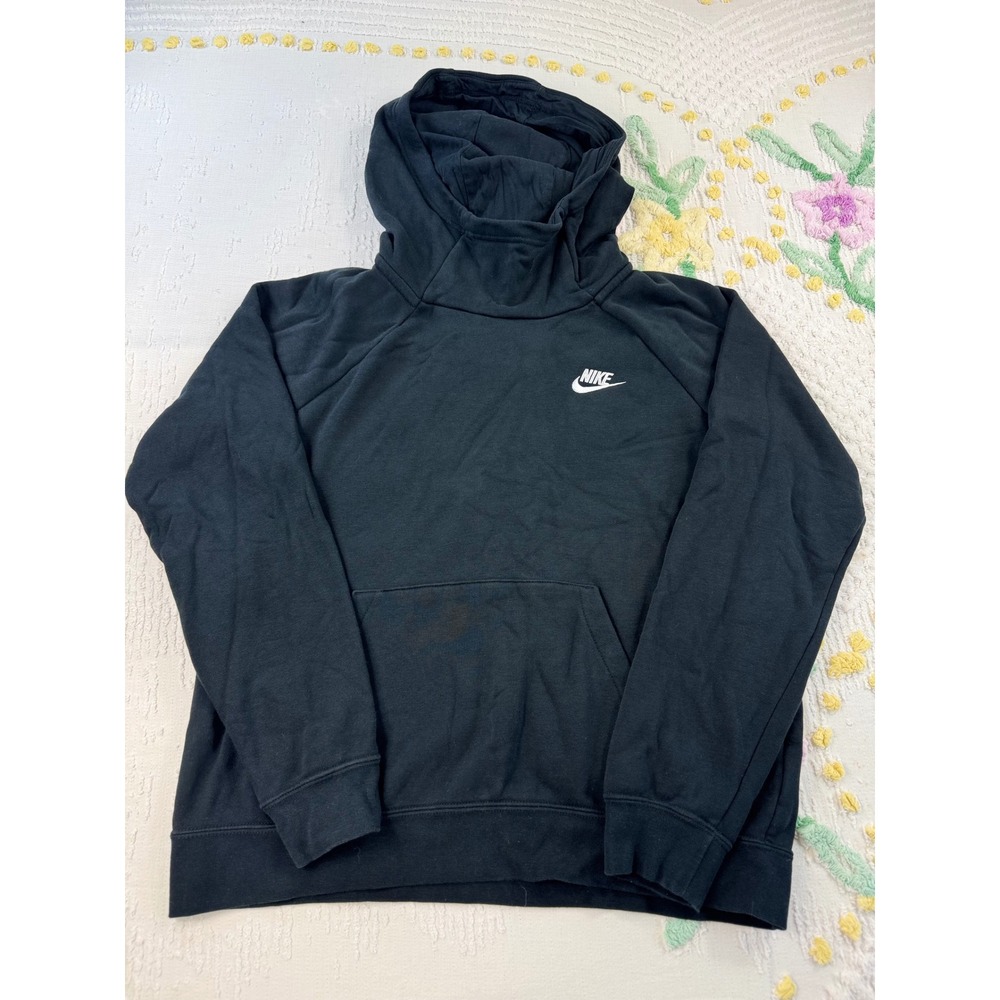 Nike Women's Medium Hoodie‎ Sweatshirt Pullover Black Drawstring Comfort